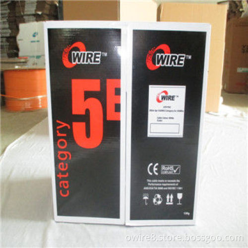 LAN Cable, 305m/100ft, Easy Pull Box, 100-220m Long Working Distance